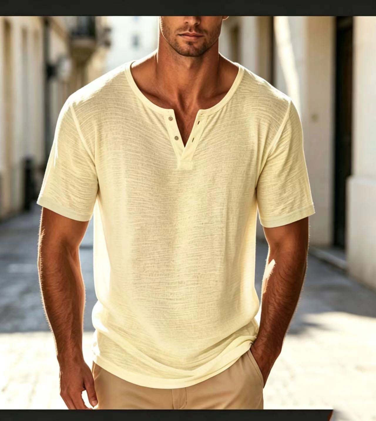 Solid Color Summer Tee in emerald green