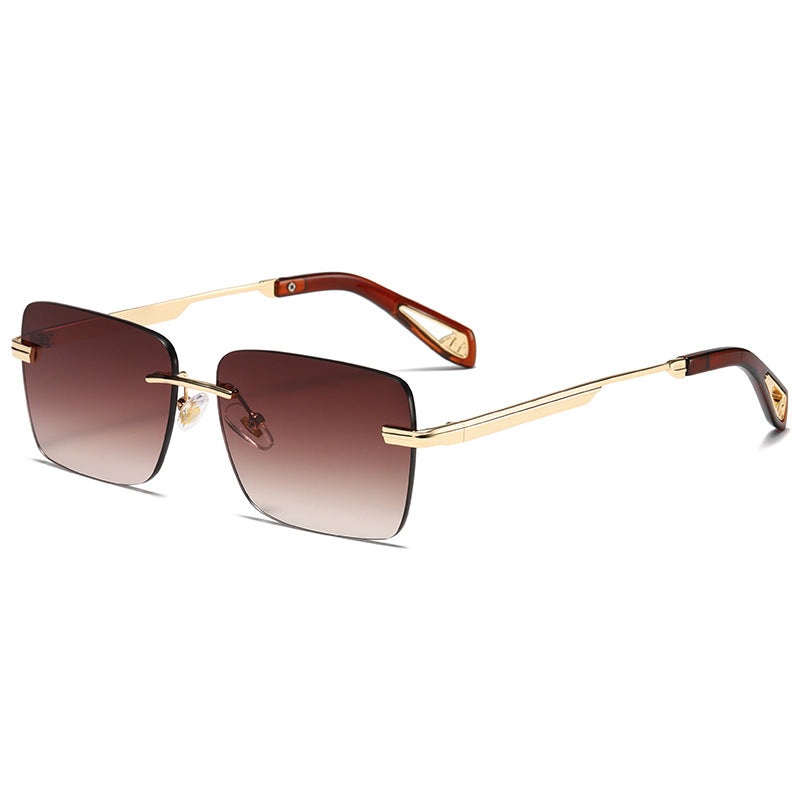 Halcyon Frameless Square Sunglasses — Undefyning Lynes (2 of 6)