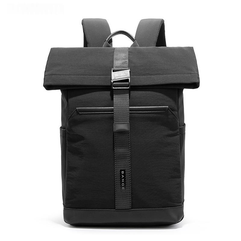 Lightweight Waterproof Laptop Backpack in black