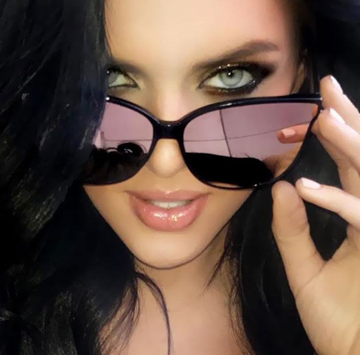 Tidewater Oversized Sunglasses, mirrored lens — Undefyning Lynes (1 of 6)