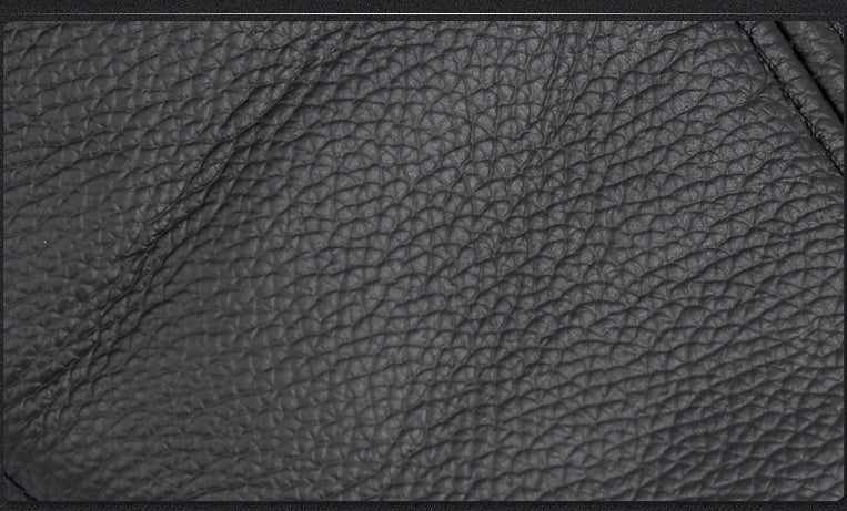 Full-Grain Leather Ball Cap - side profile