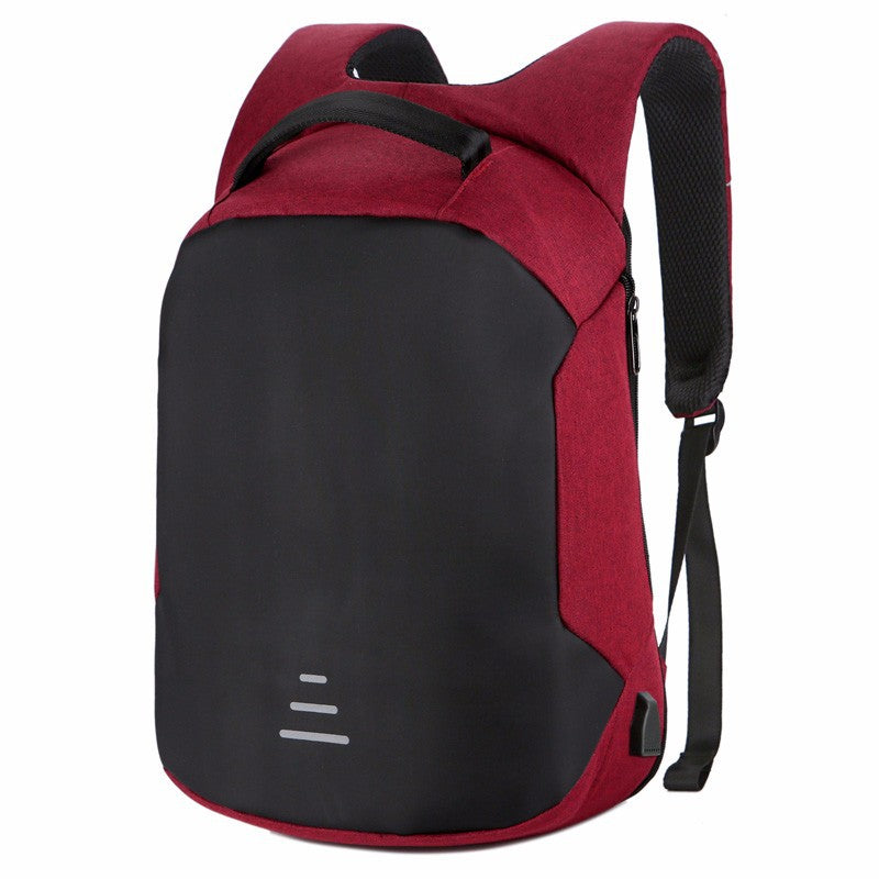 Waterproof Travel Backpack in wine red