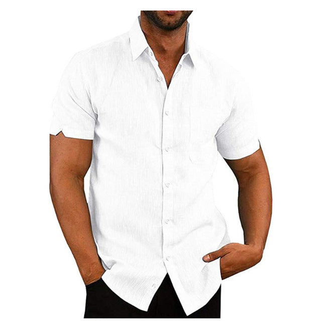 Men's short sleeve casual tee, loose fit — Undefyning Lynes (6 of 7)