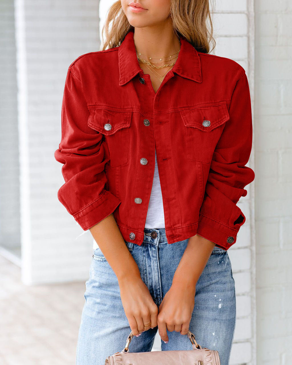 Crosswalk Denim Jacket - view 6