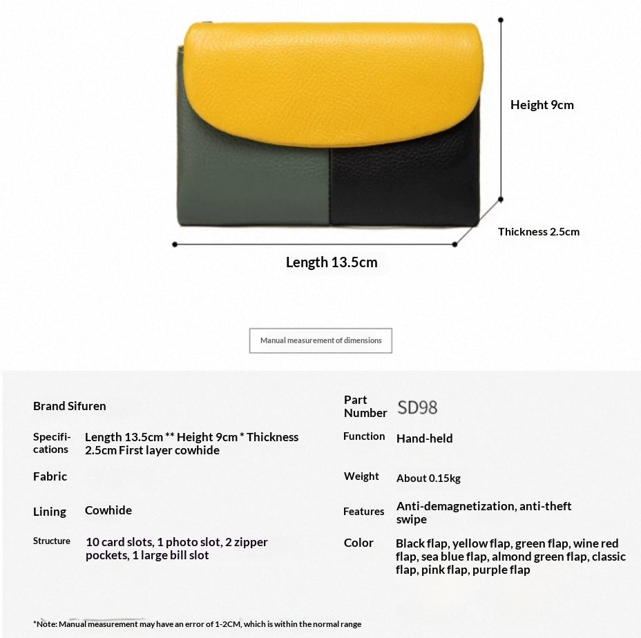 Stitch Short Wallet