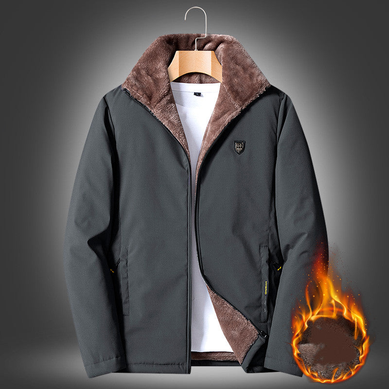 Heritage Zip Jacket in black