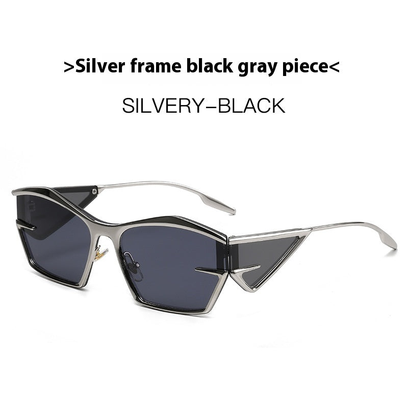 Aurora Tech Sunglasses, gold frame yellow mercury