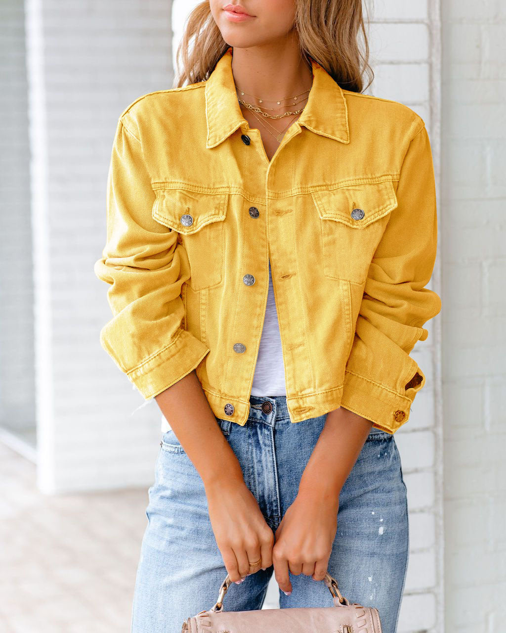 Crosswalk Denim Jacket - view 4
