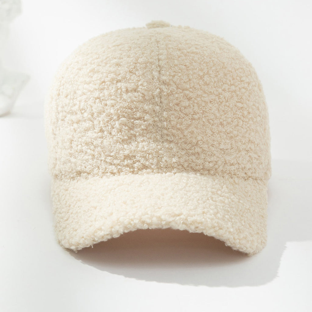 Plush Curl-Knit Beanie - worn on model