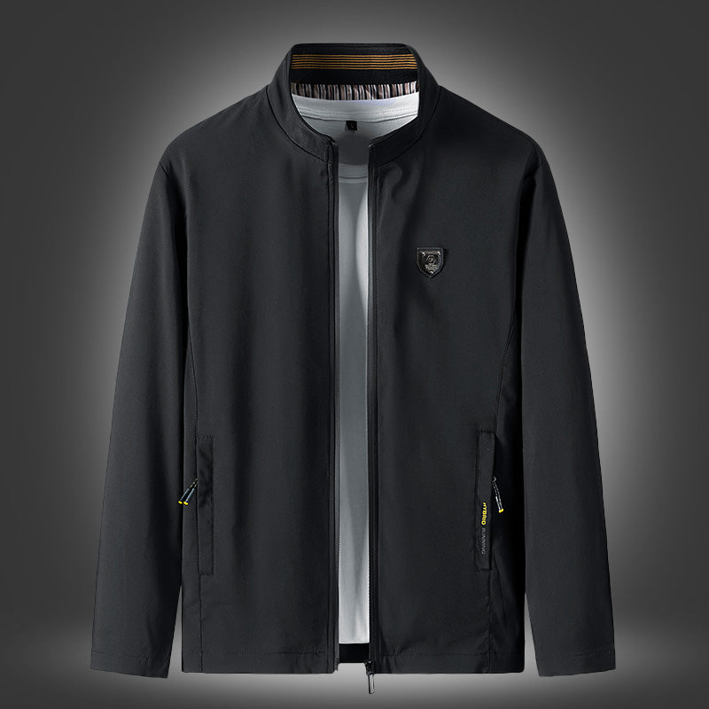 Heritage Zip Jacket - collar and zip detail