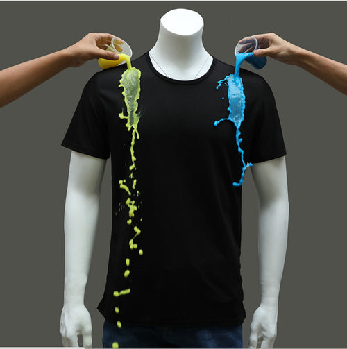 Men's Quick-Dry Water-Resistant Base Layer Shirt — back view — Undefyning Lynes (2 of 10)