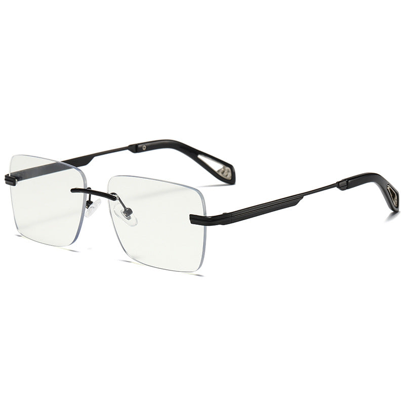 Halcyon Frameless Square Sunglasses — Undefyning Lynes (6 of 6)