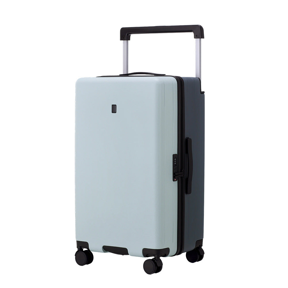 Omnidirectional Rolling Suitcase in obsidian black