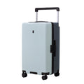 Omnidirectional Rolling Suitcase in obsidian black