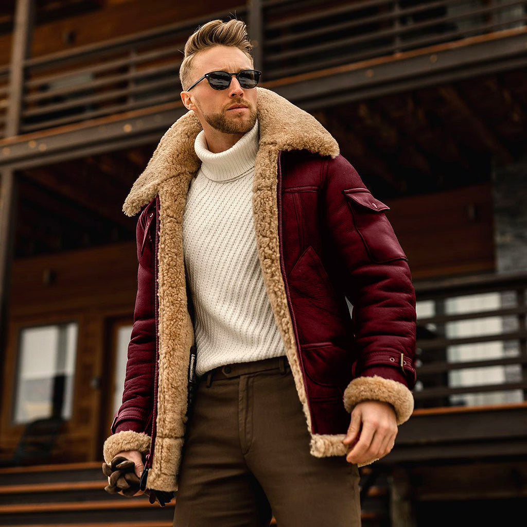 Sentinel Fur-Collar Field Jacket - size chart