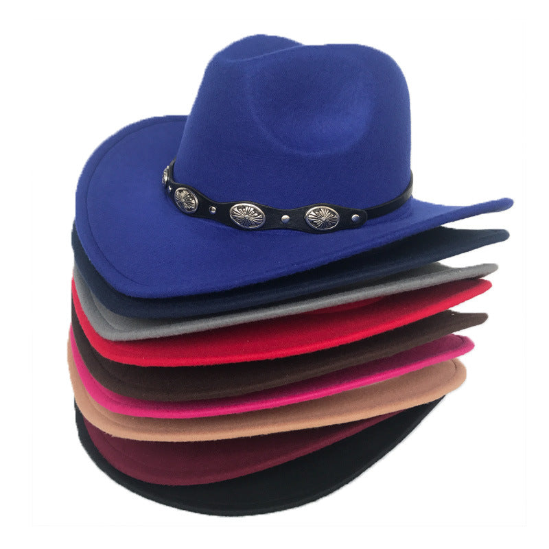 Bell-Crown Western Hat in black
