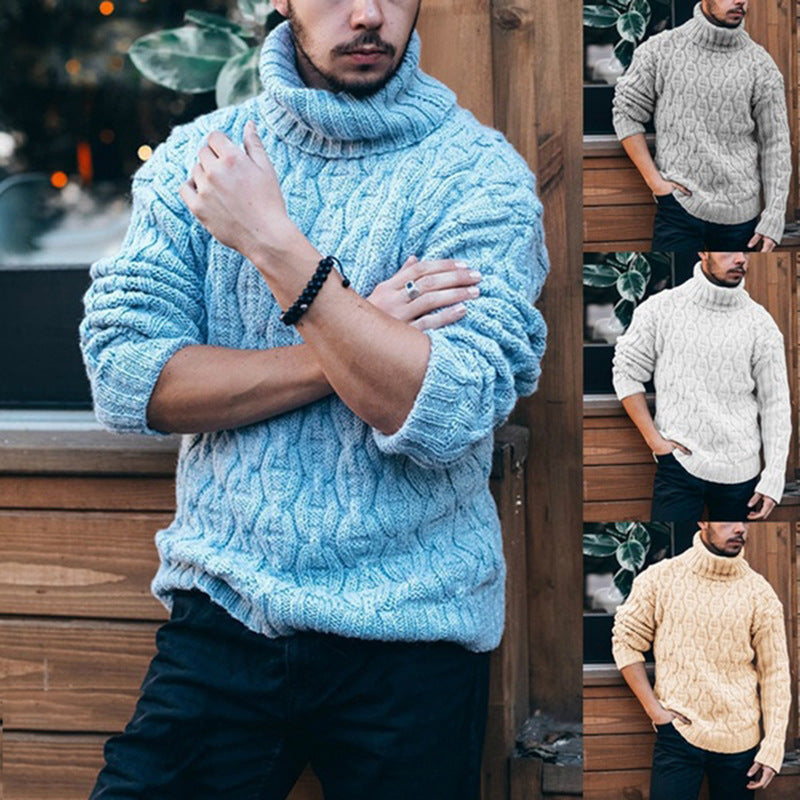 Crestline Turtleneck Sweater - knit detail