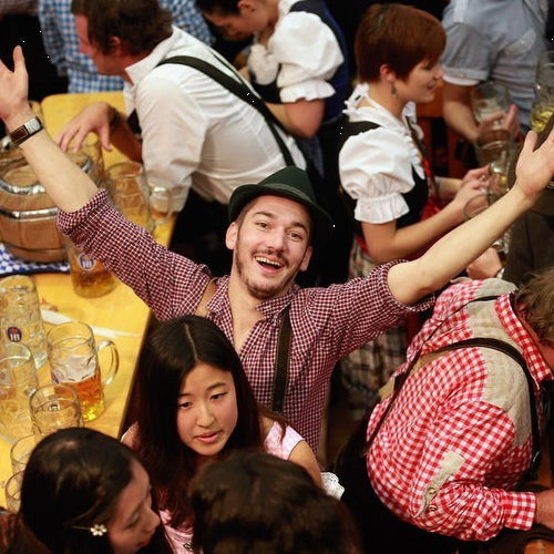 Oktoberfest Bow Top Hat - styled look