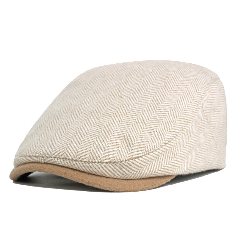 Flat-Top Casual Cap — crown detail