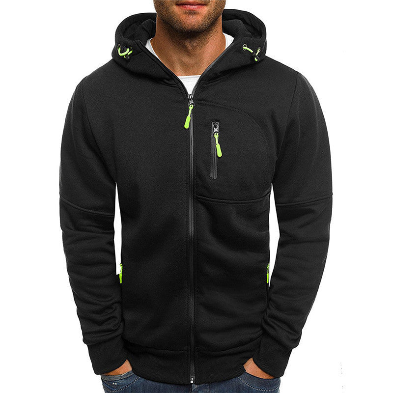 Momentum Zip Hoodie in wine red