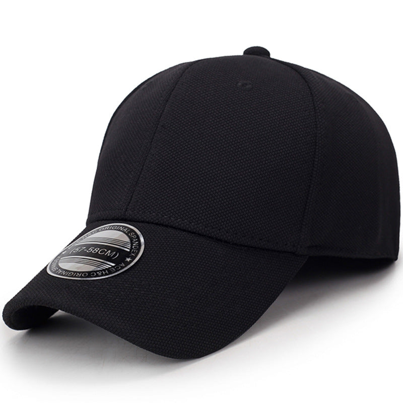 Fitted Stretch Baseball Cap - side profile