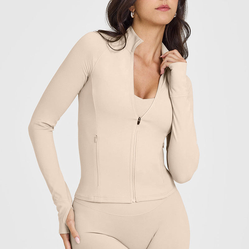 Arc Stand-Collar Active Jacket, view 6