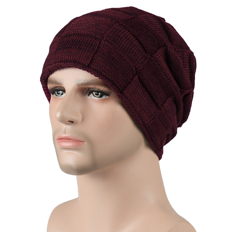 Ribbed Knit Beanie in black
