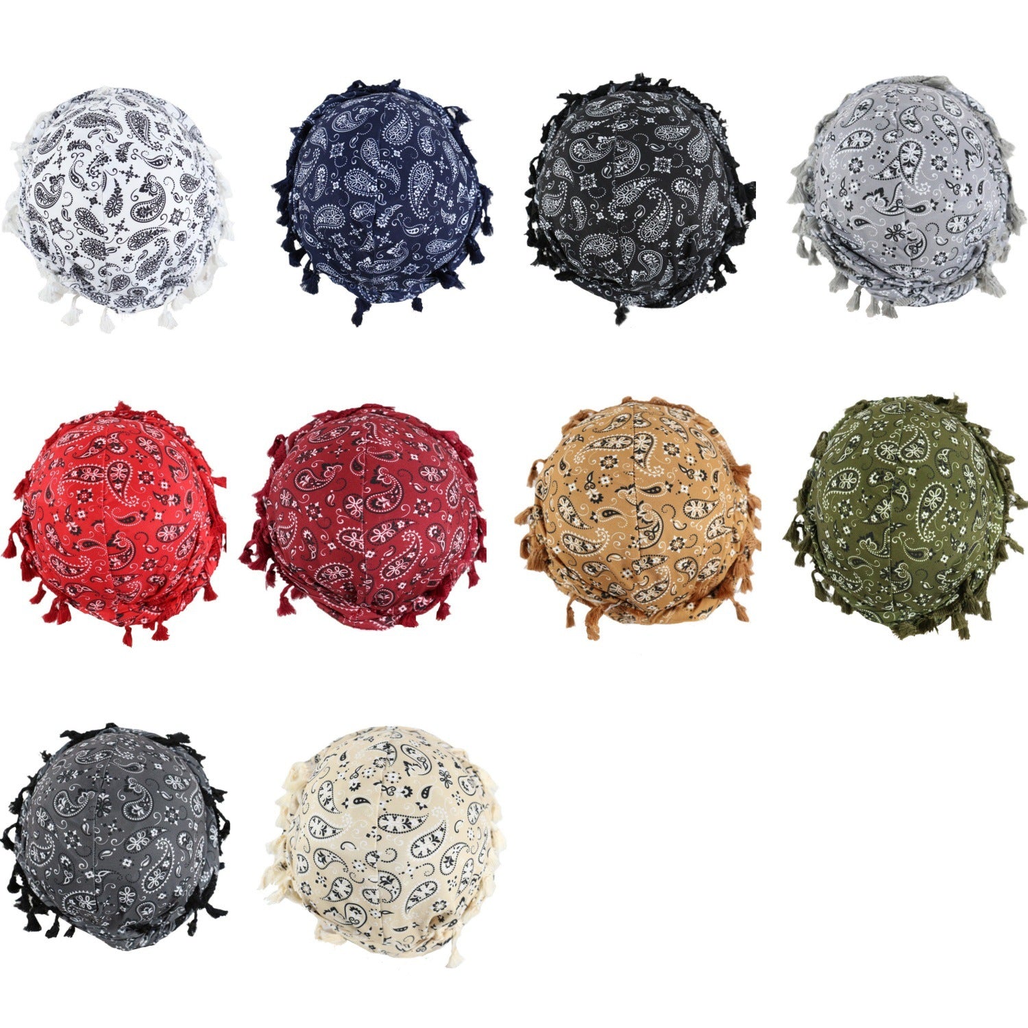 Paisley Twist Turban - color options