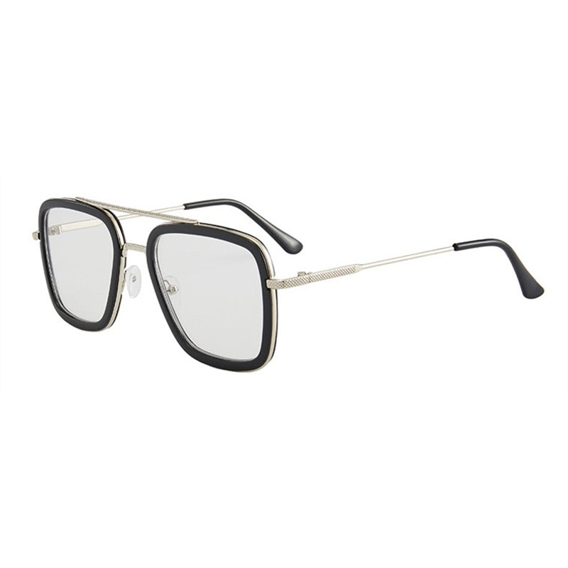 Two-Tone Square Sunglasses, colorway 1