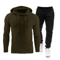 Drift Two-Piece Loungewear Set in dark grey