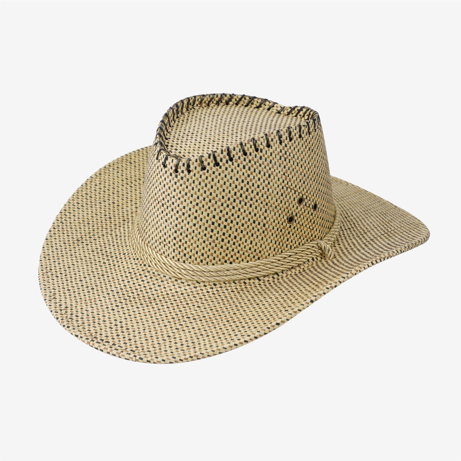 Wide-Brim Western Felt Hat — final detail shot