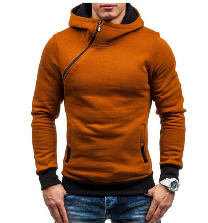 Men's oblique zip sweatshirt, long sleeve — Undefyning Lynes (1 of 6)
