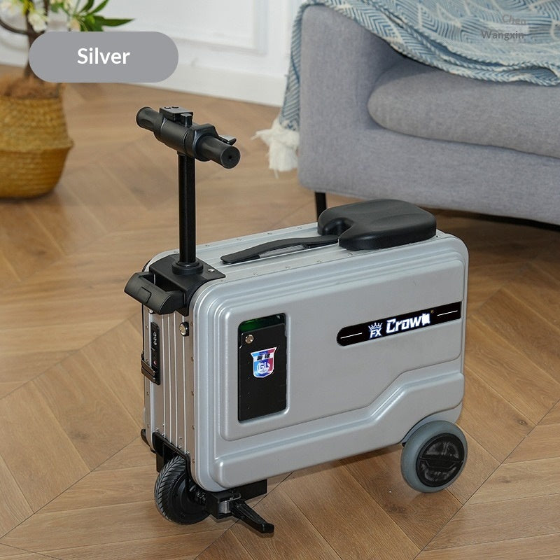 Aerodrive Smart Riding Suitcase with battery — Undefyning Lynes (1 of 6)