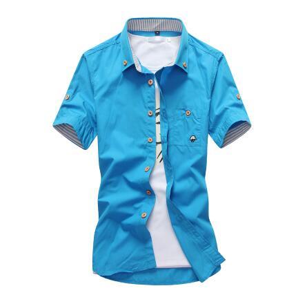 Men's Embroidered Short Sleeve Shirt, Slim Fit — size chart — Undefyning Lynes (10 of 10)