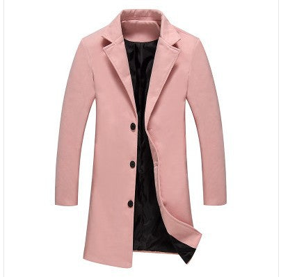 Men's Business Coat, Solid Color Lapel Collar — colorway options — Undefyning Lynes (9 of 10)