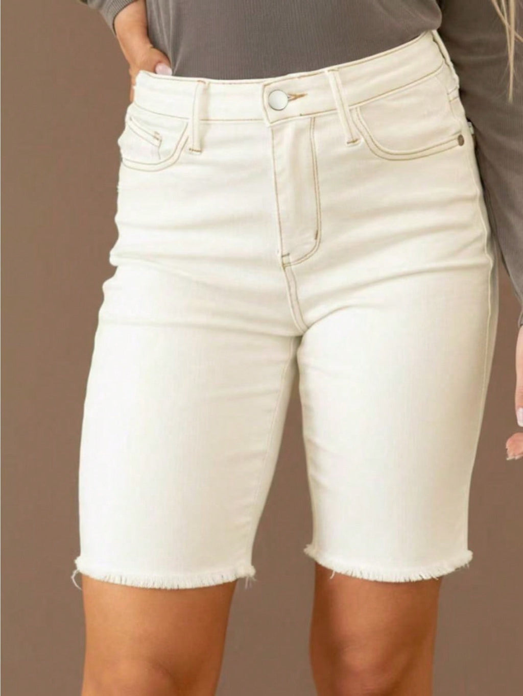 Bellamy Bermuda Denim Shorts - view 4