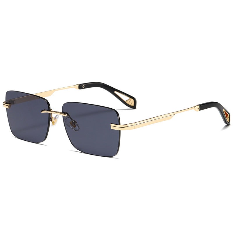 Halcyon Frameless Square Sunglasses — Undefyning Lynes (3 of 6)