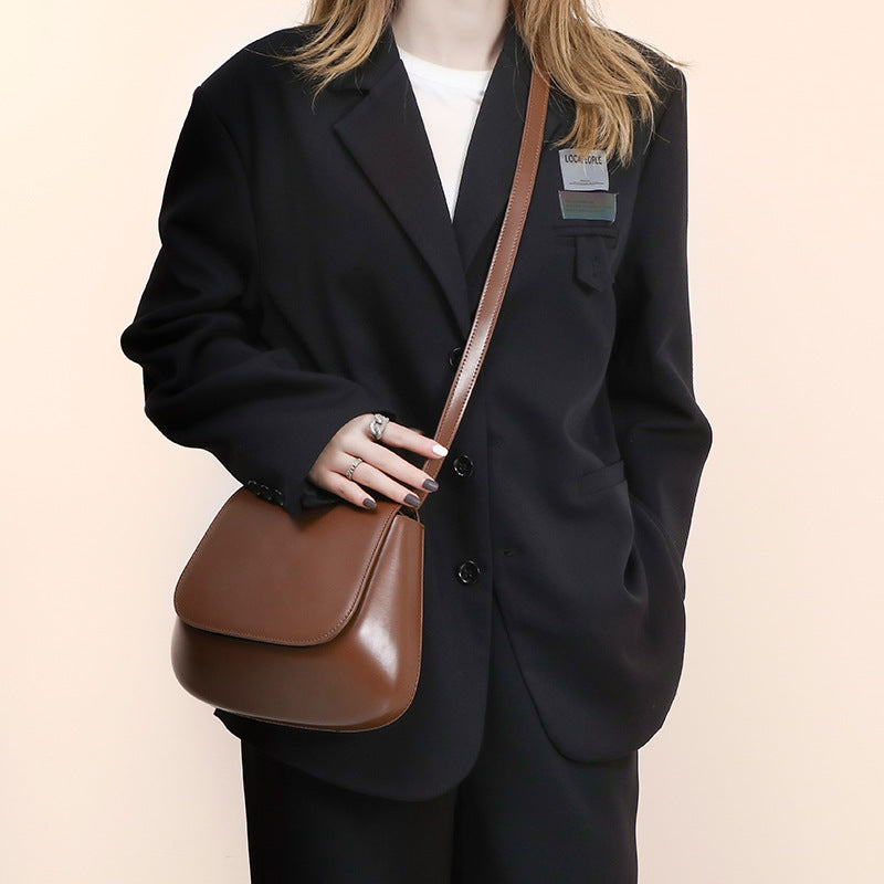 Ellis Retro Saddle Crossbody, view 1