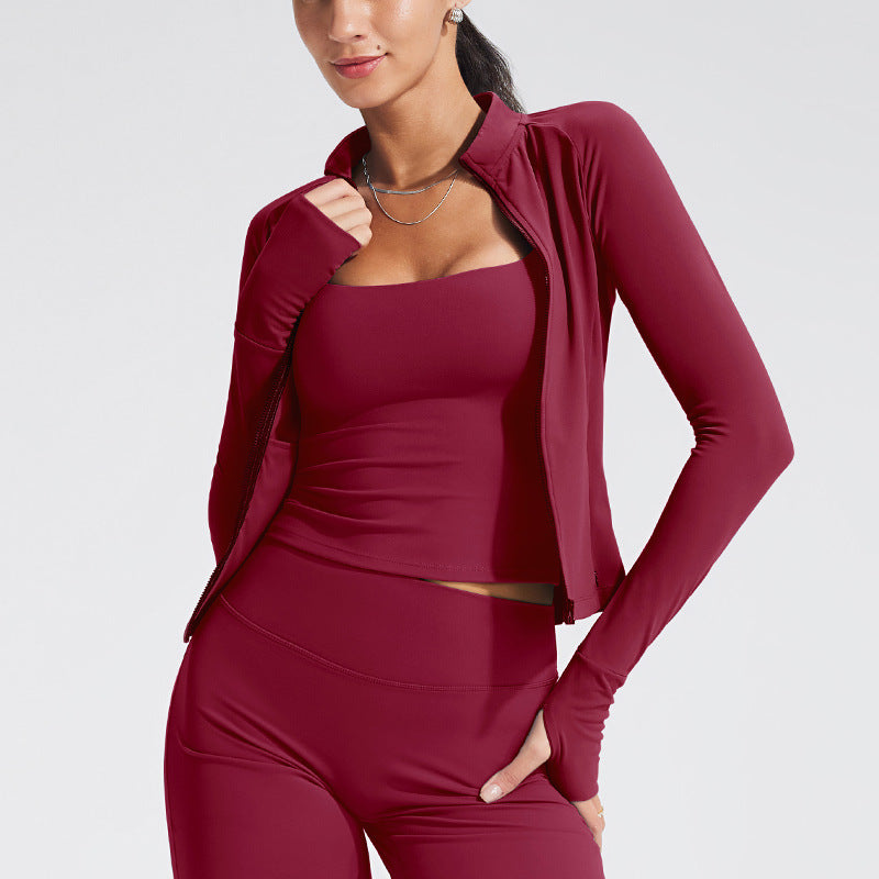 Arc Stand-Collar Active Jacket, view 2