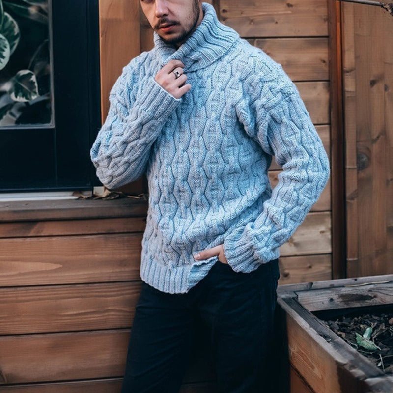 Crestline Turtleneck Sweater in gray