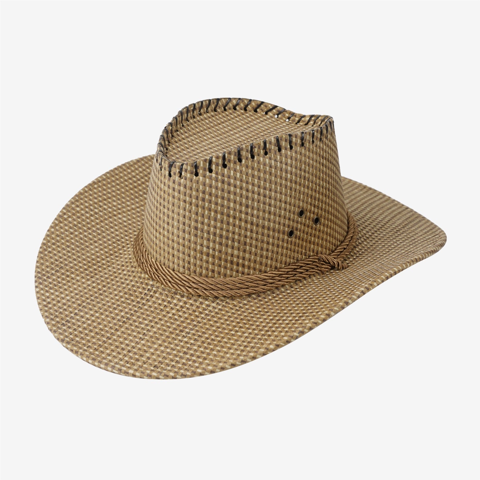 Wide-Brim Western Felt Hat — side profile