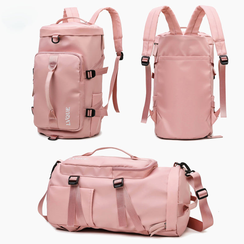 3-in-1 Gym Duffel Backpack — front view — Undefyning Lynes (1 of 14)