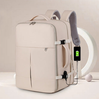 Unisex Water-Repellent Business Backpack — Large Capacity Travel & Work Bag Undefyning Lynes