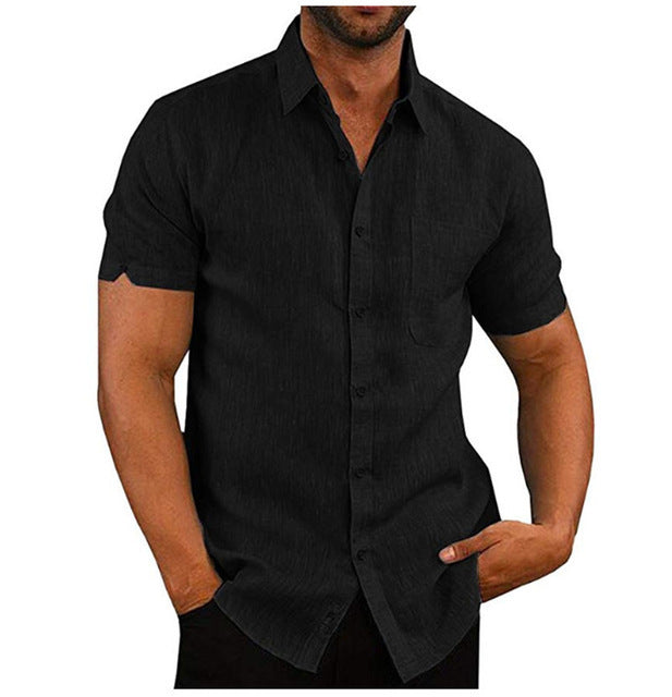 Men's short sleeve casual tee, loose fit — Undefyning Lynes (1 of 7)