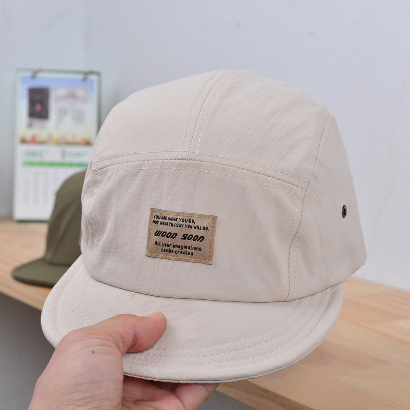 Short-Brim Duck-Tongue Cap - color options