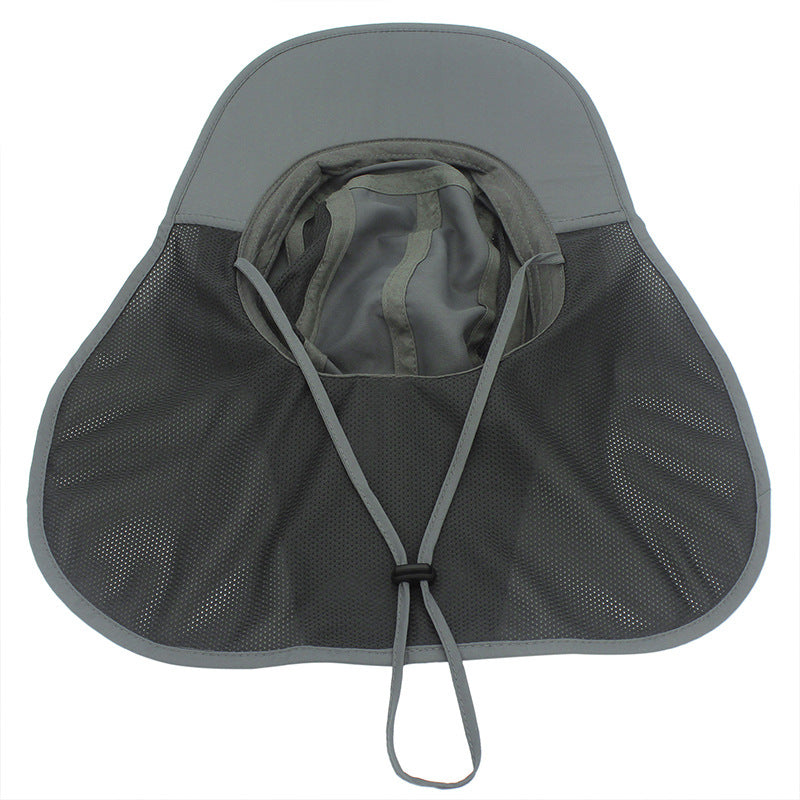 Foldable Fishing Hat with Neck Cape - color options