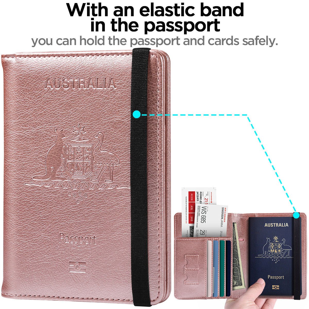 Anti-Theft PU Leather Card Wallet – 5 Colors, Business Commute Style - Undefyning Lynes