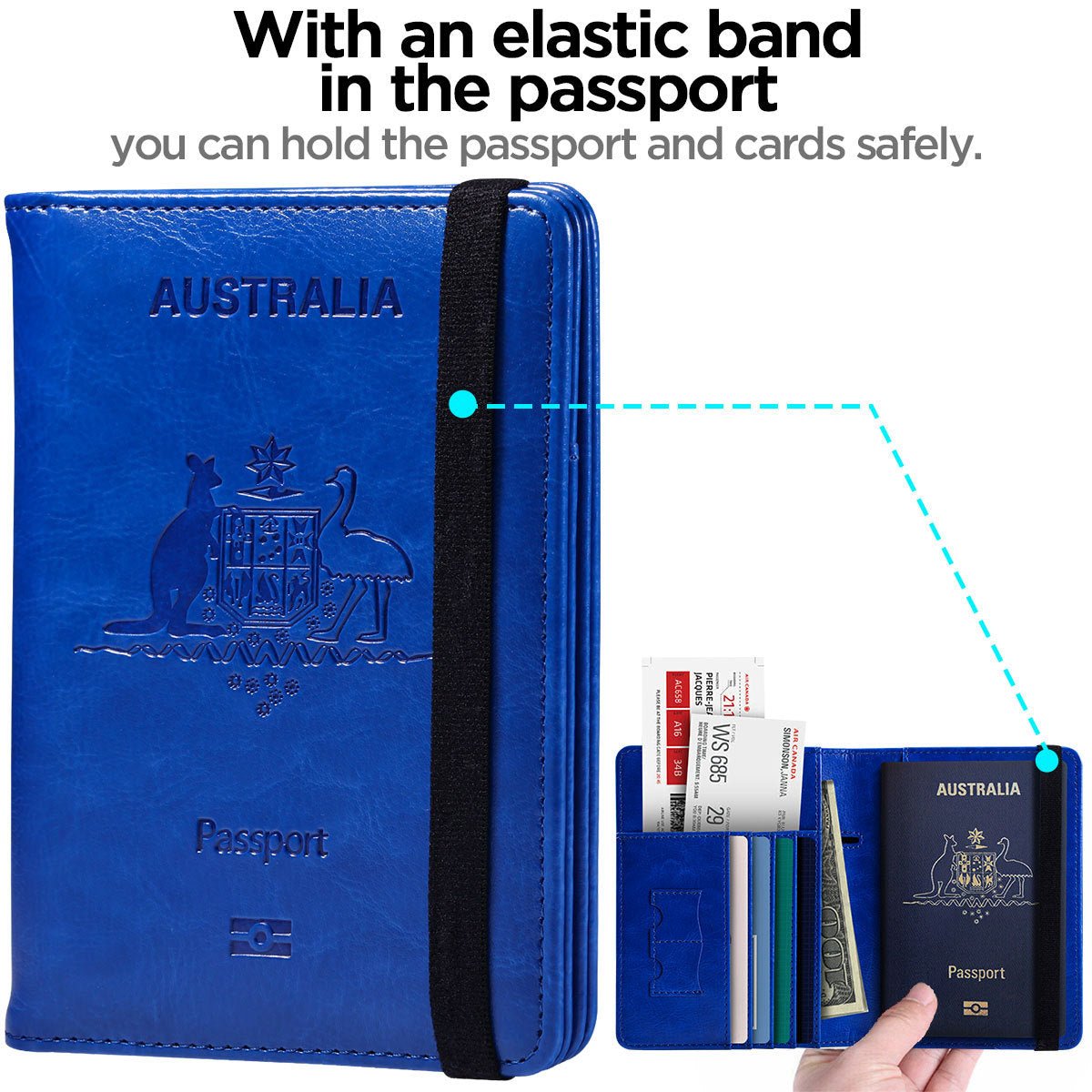 Anti-Theft PU Leather Card Wallet – 5 Colors, Business Commute Style - Undefyning Lynes