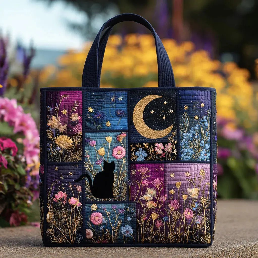 Artistic Quilted Tote: Your Stylish, Eco-Conscious Everyday Essential - Undefyning Lynes