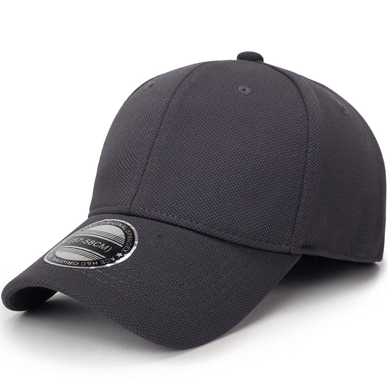 Fitted Stretch Baseball Cap - back view